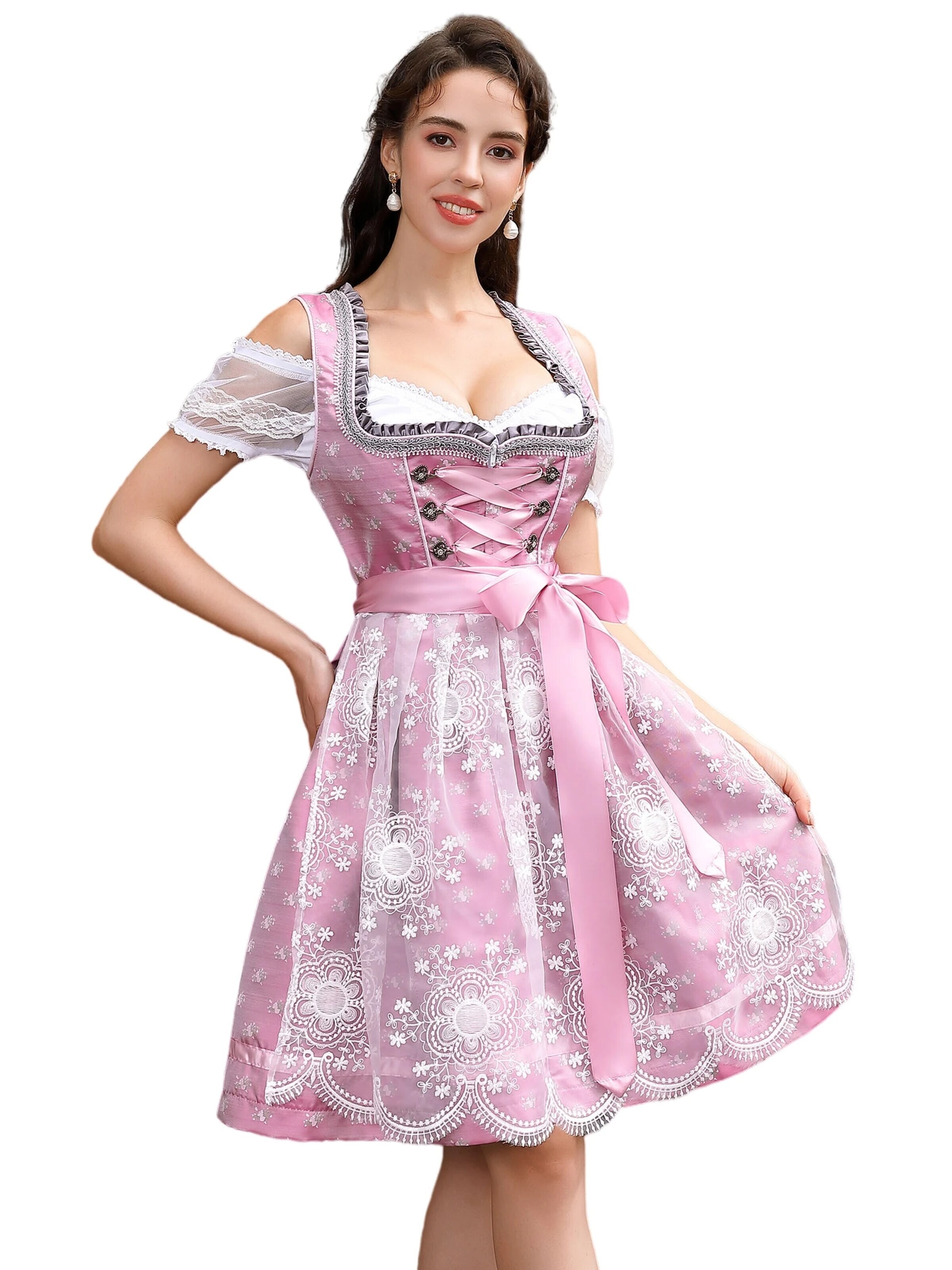 Yesfashion Dirndl in 34 in Pink, Item view