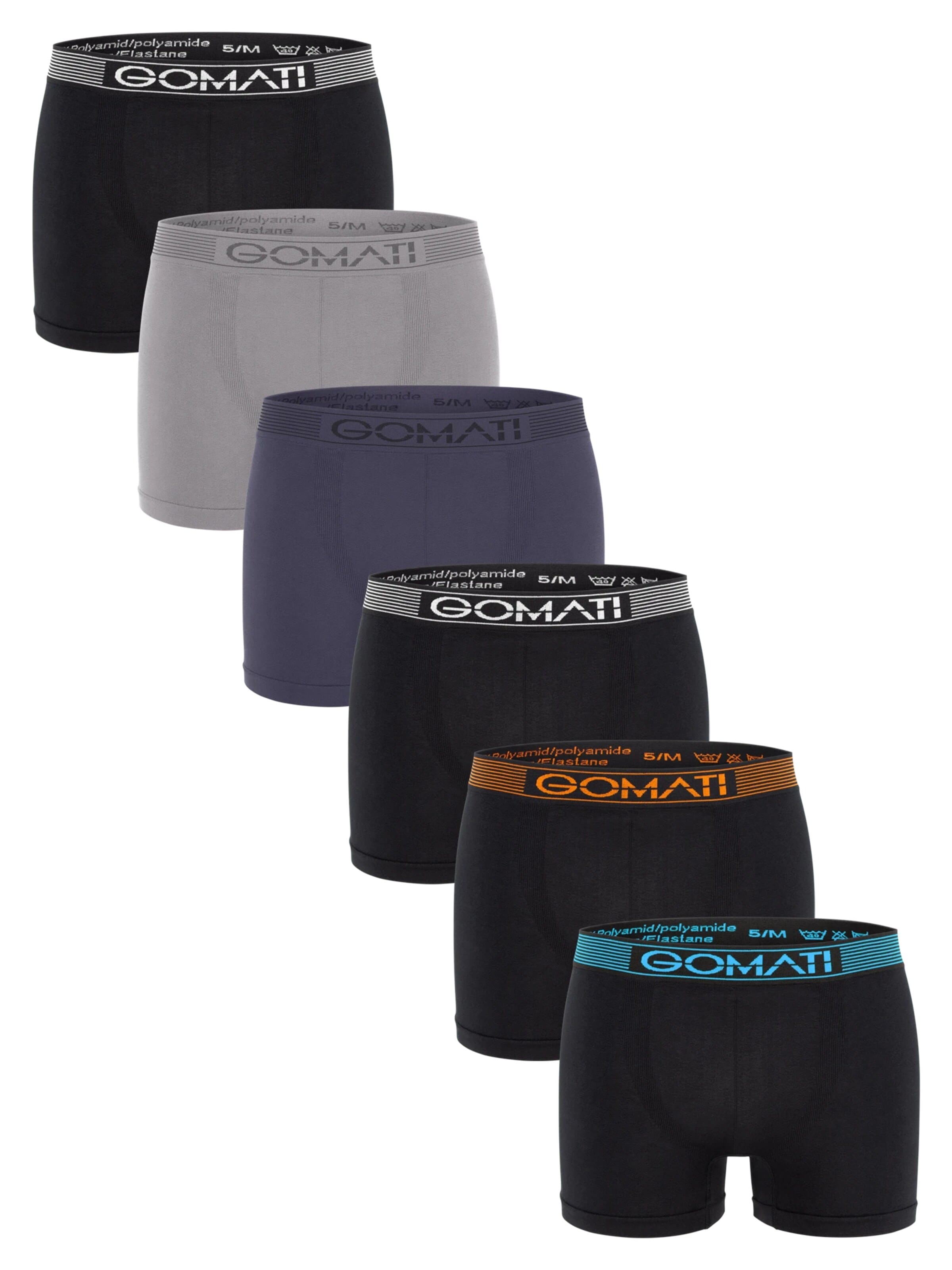 Gomati Boxer shorts 'Seamless Comfort' in Purple: front