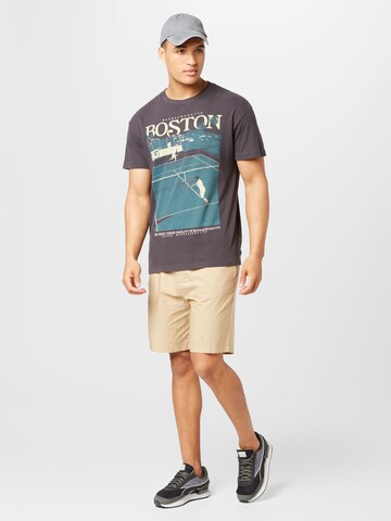 UNITED COLORS OF BENETTON Loosefit Shorts in Beige