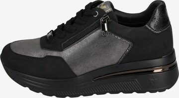 Sneaker bassa 'Valleverde Sneakers Metal' di Valleverde in nero: frontale