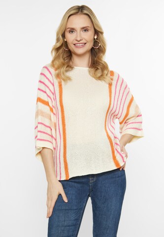 Pull-over 'Festival' usha FESTIVAL en beige : devant