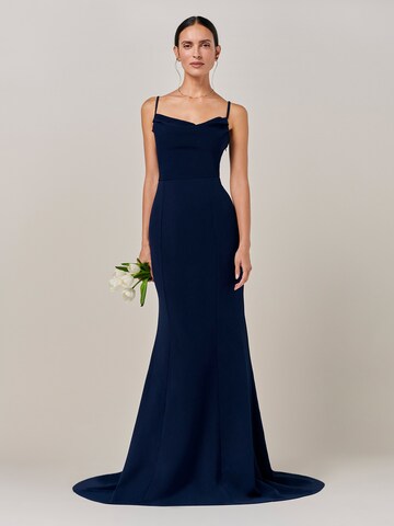 BWLDR Dress 'JOSEFINA' in Blue: front