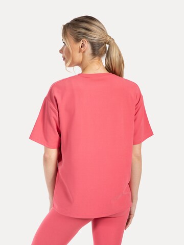 Smilodox Damen T-Shirt Oversize in Pink