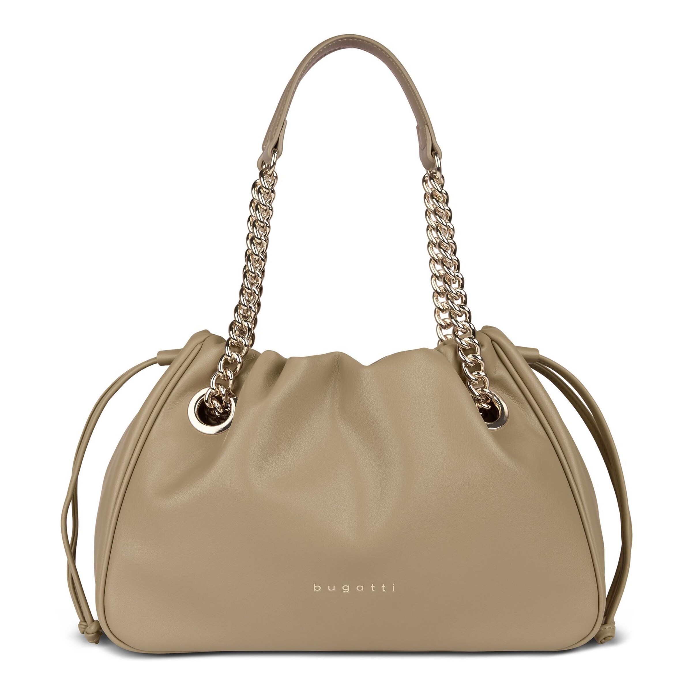 bugatti Pouch 'Leni' in Beige: front