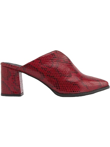 Mule 'Rachel' Limoya en rouge