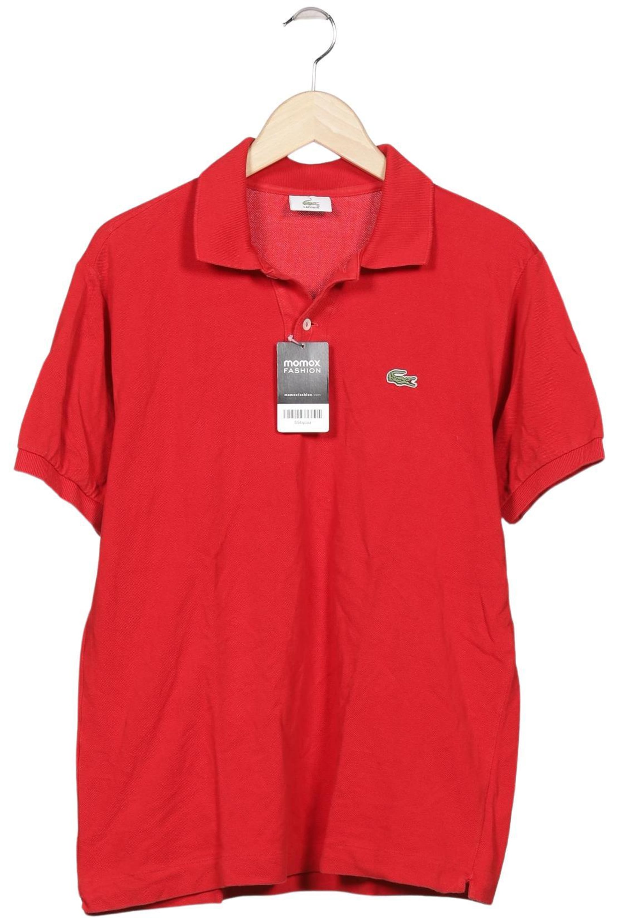LACOSTE Poloshirt in M-L in rot, Produktansicht