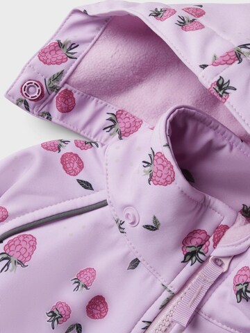 NAME IT Funktionsjakkesæt 'NMFAlfa08' i pink