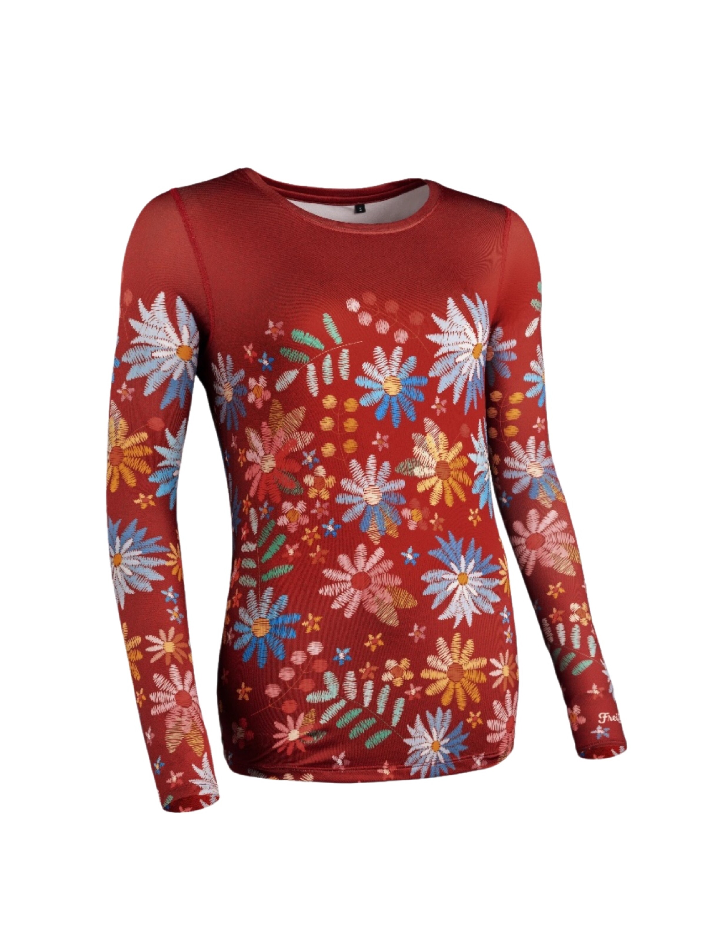 the freisein project Funktionsshirt 'Gaily'‌‌‌‌‌ in Rot: Vorderseite