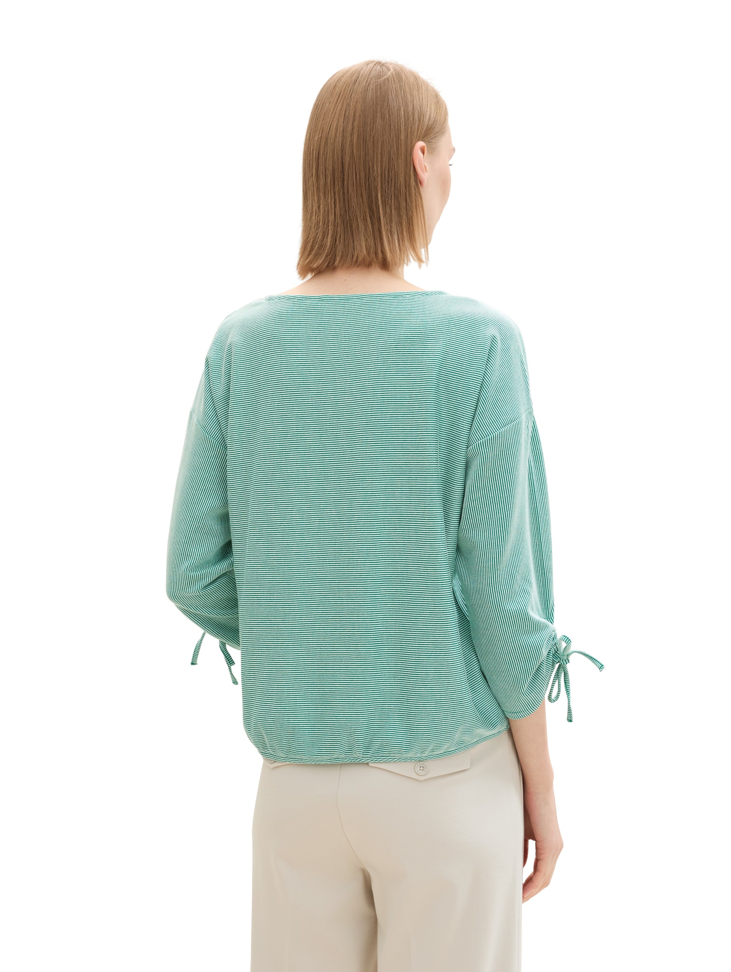 TOM TAILOR DENIM Särk, värv roheline