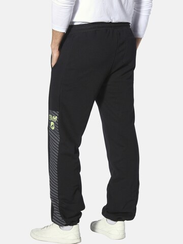 Jan Vanderstorm Tapered Pants 'Kolfinur' in Black