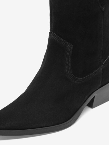 Bianco Cowboy Boots in Black