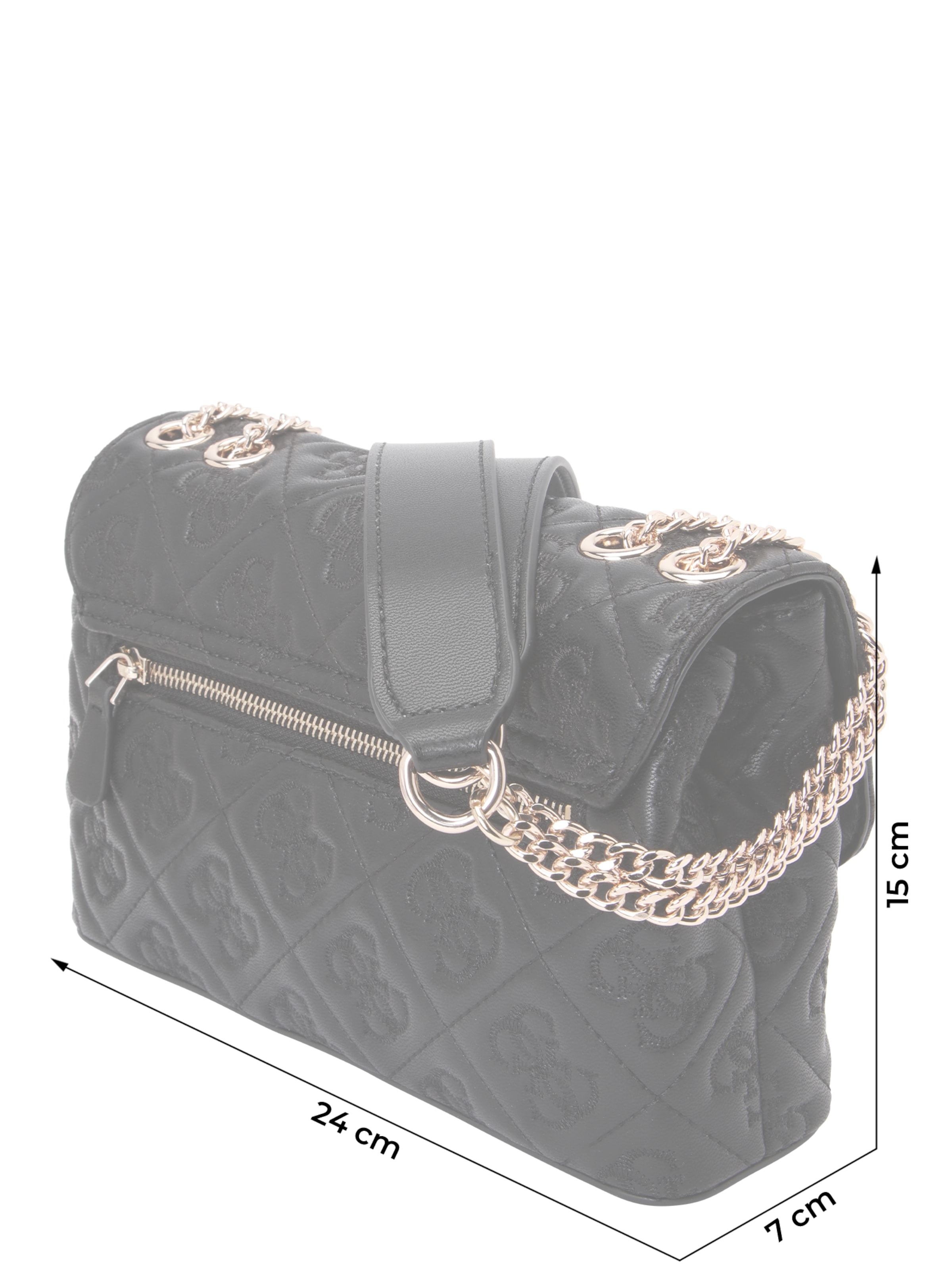 GUESS - Bolso de hombro 'ADELASIA CNVRTBLE XBODY FLAP' en negro