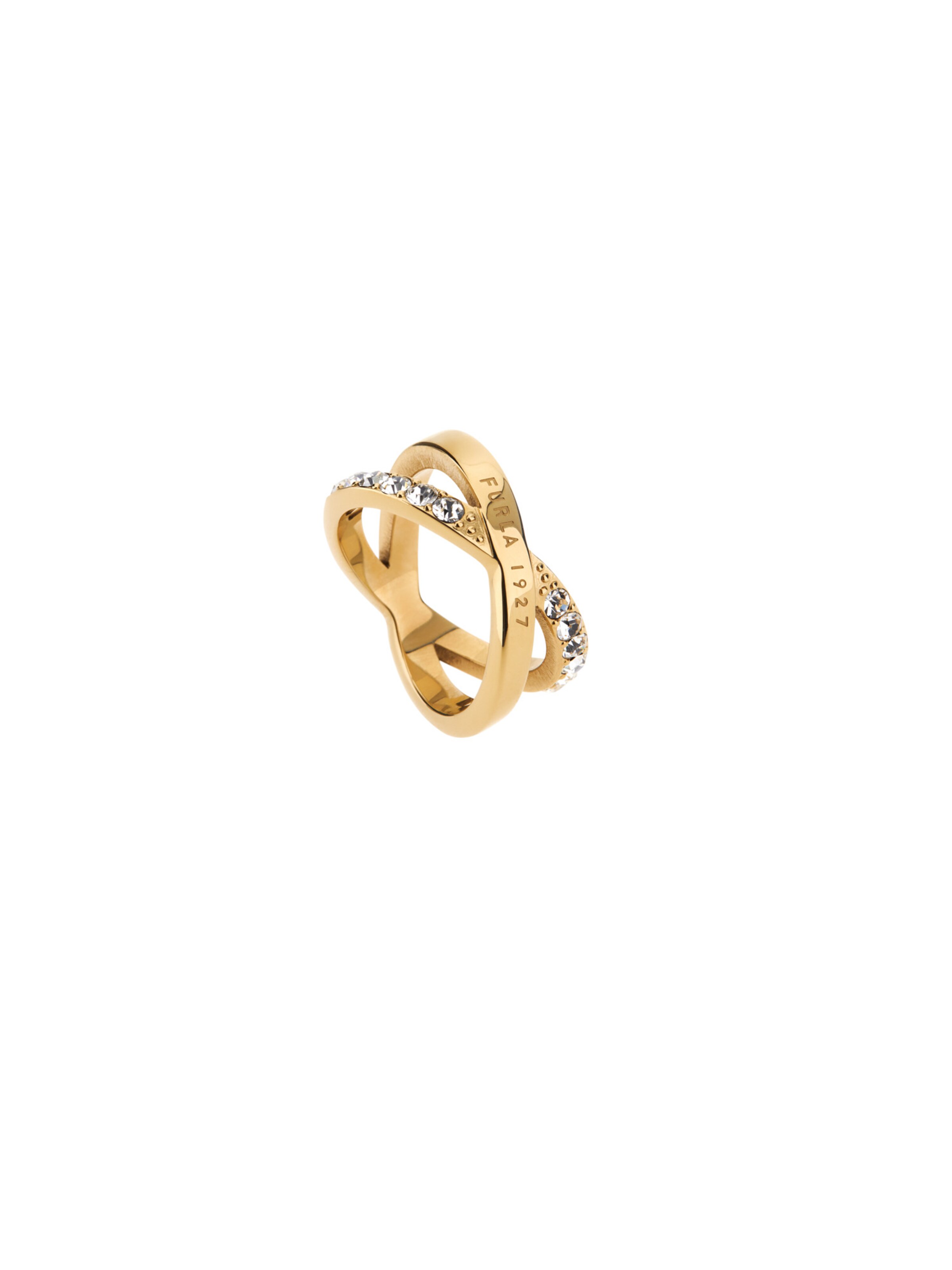 Furla Jewellery Ring 'FURLA 1927' i guld