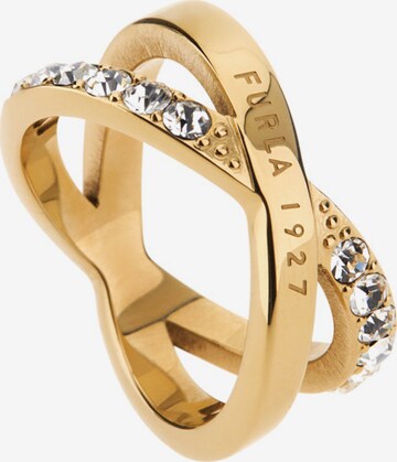Furla Jewellery Ring 'FURLA 1927' in Gold