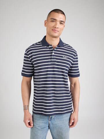 Pepe Jeans - Camiseta 'MONTY' en azul: frente