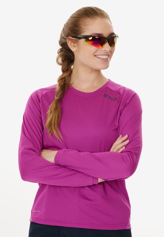 ENDURANCE Functioneel shirt 'Jannie' in Roze: voorkant