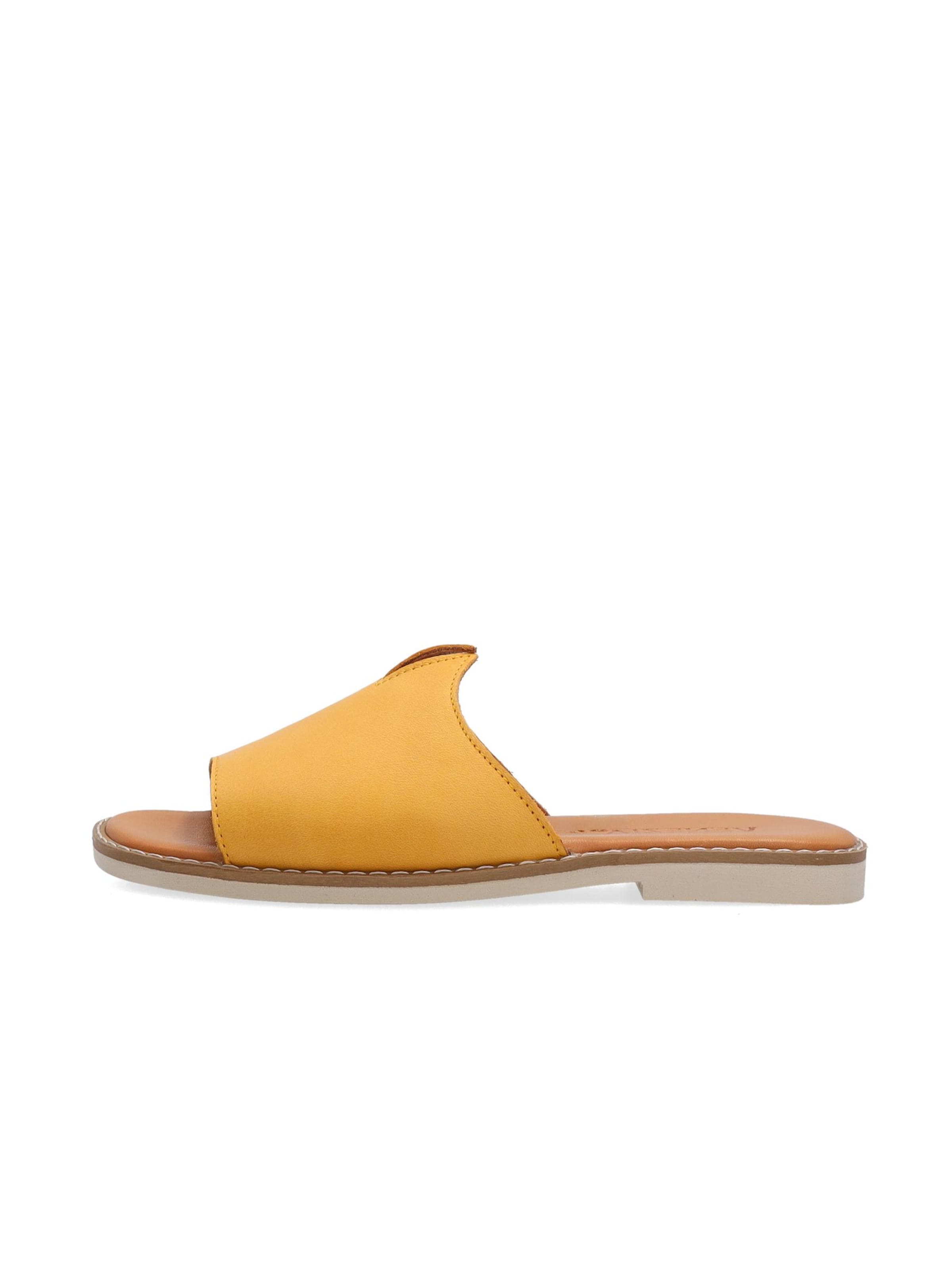 VENEZIA Mules 'Venezia' in Yellow: front