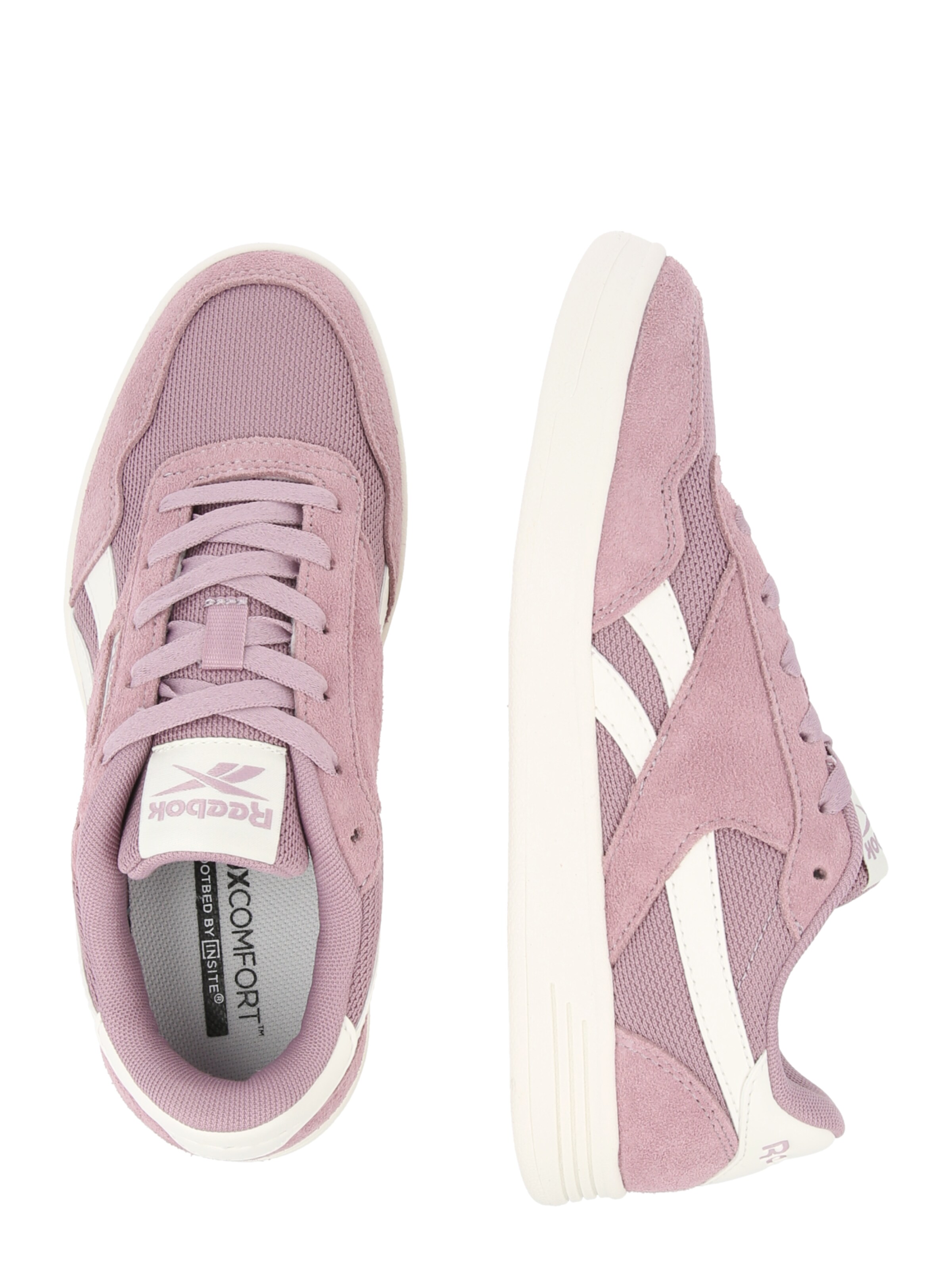 Reebok Platform trainers 'COURT ADVANCE' in Purple