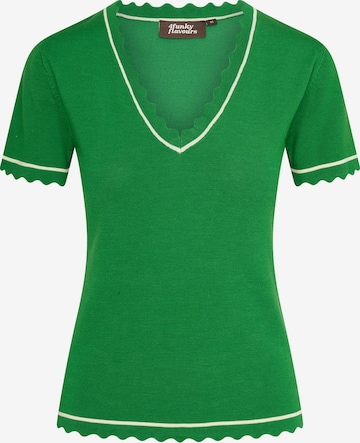 Tops en tricot 'So Special' 4funkyflavours en vert : devant