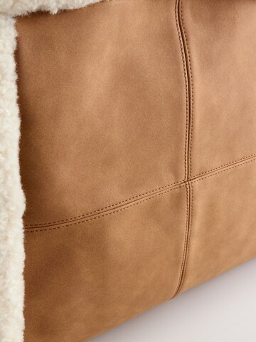 Next - Shopper en marrón