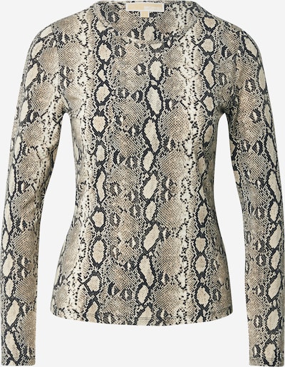 Marškinėliai iš MICHAEL Michael Kors, spalva – nebalintos drobės spalva / juoda / natūrali balta, Prekių apžvalga