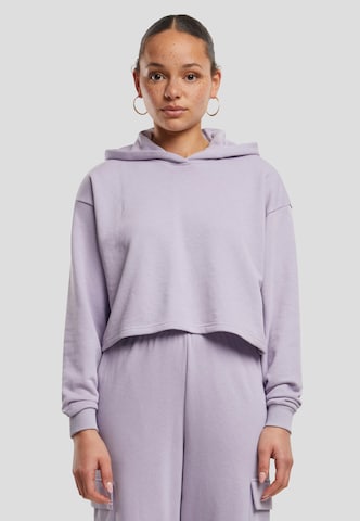 Urban Classics Sweatshirt in Purple: front