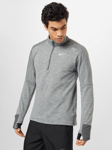 NIKE Performance Shirt 'Sphere' in Grey: front