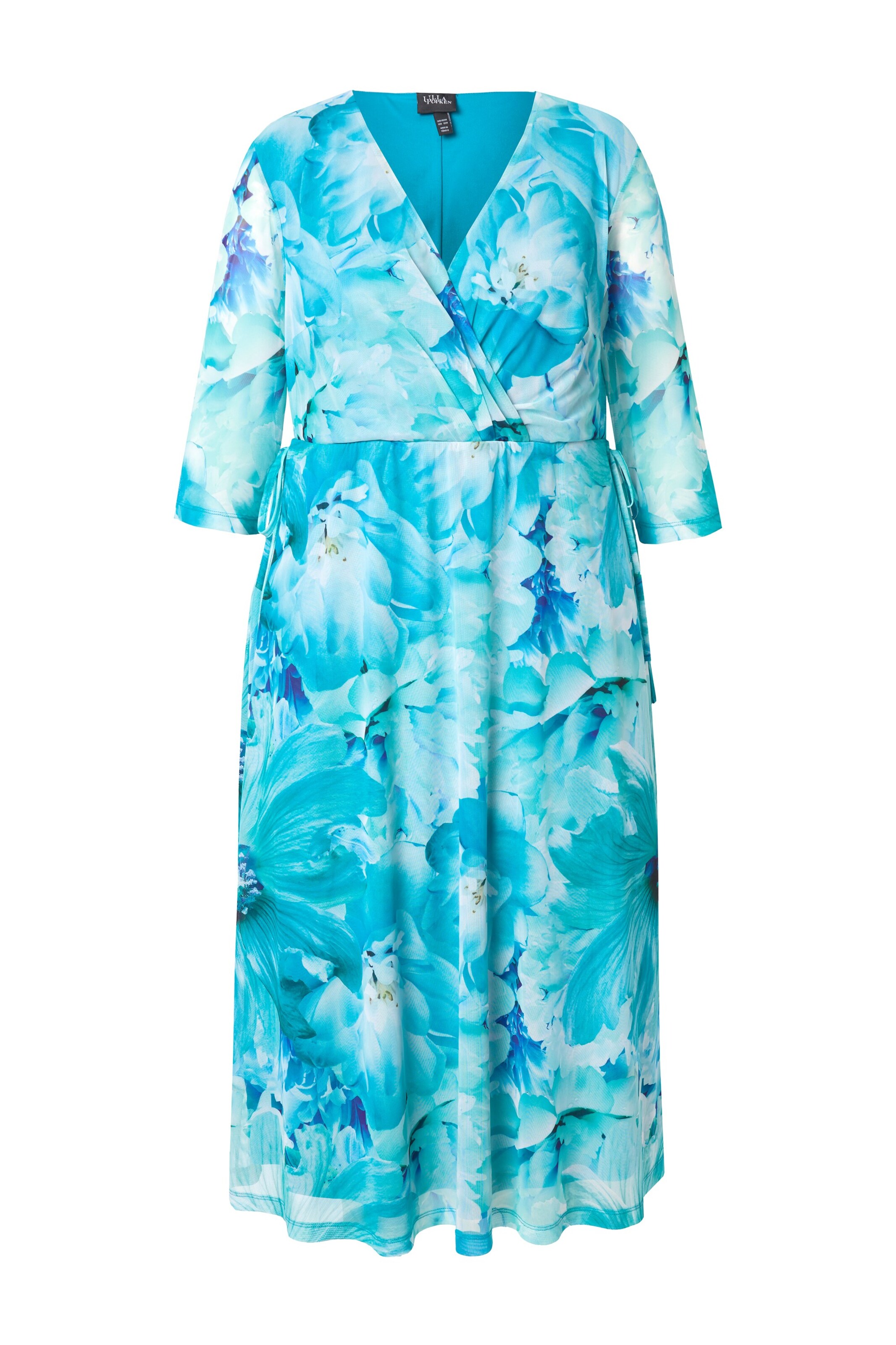 Ulla Popken Kleid in Blau: Vorderseite