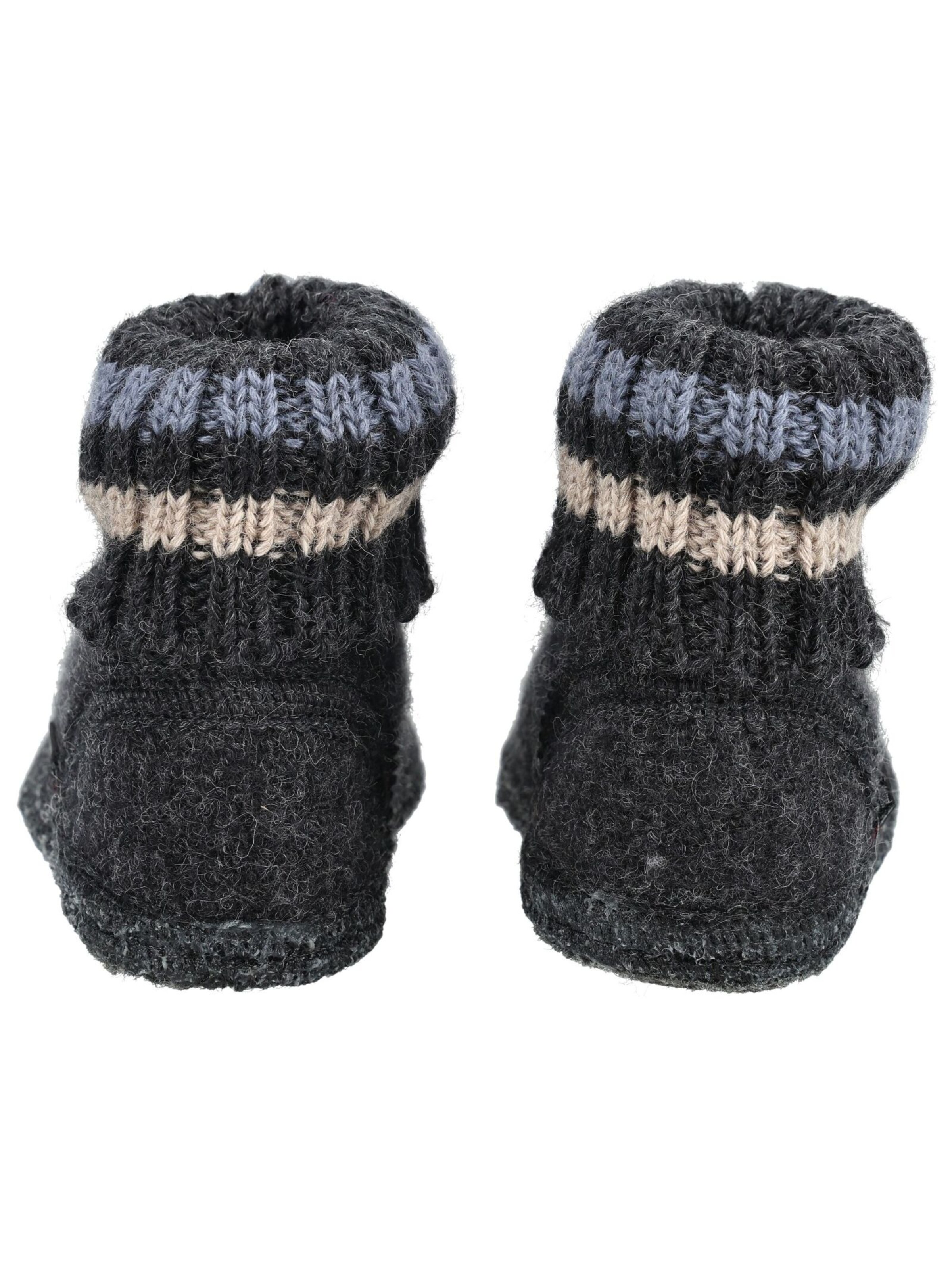 Pantoufle HAFLINGER en gris