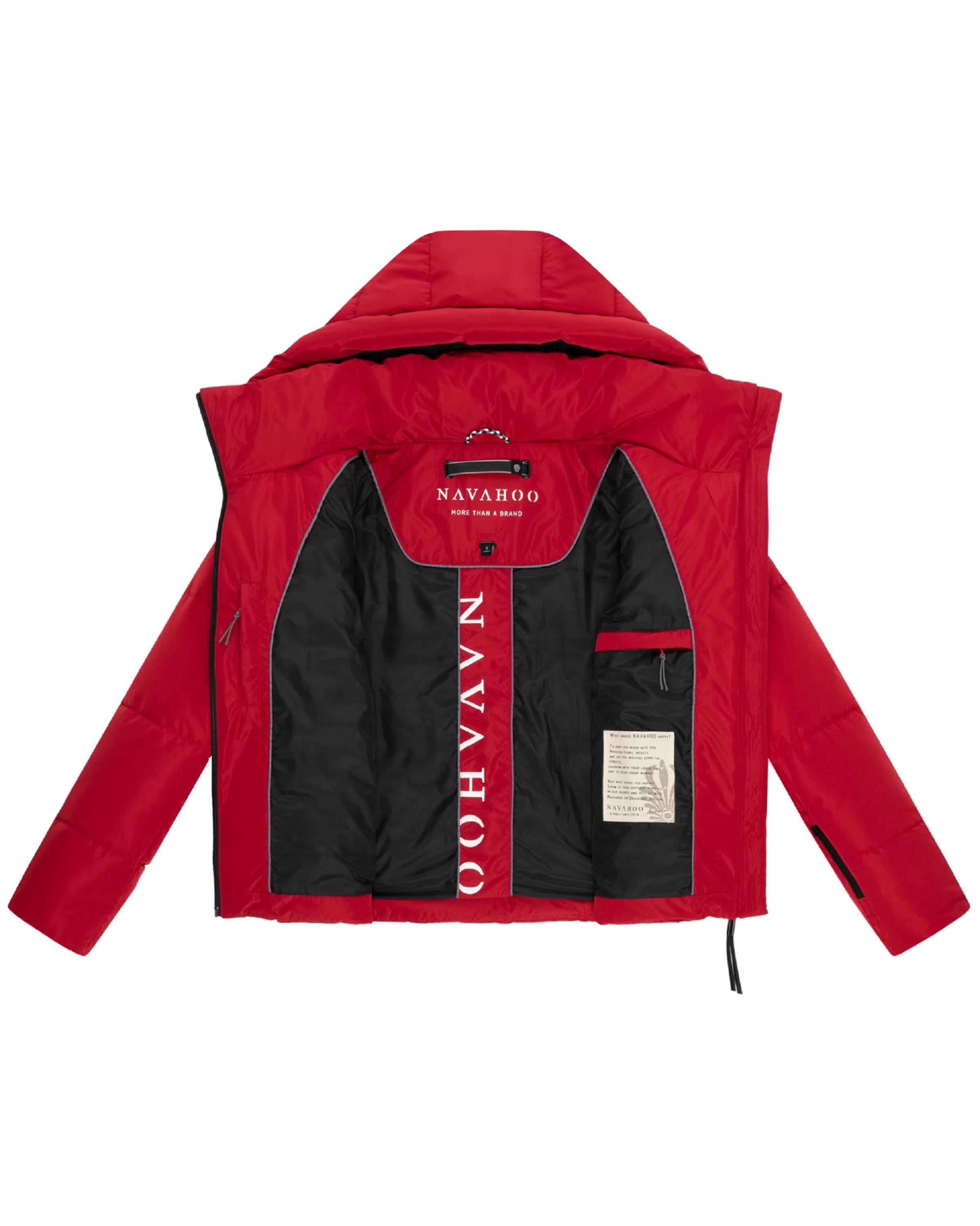 Veste d’hiver 'Frostherz XIV' NAVAHOO en rouge