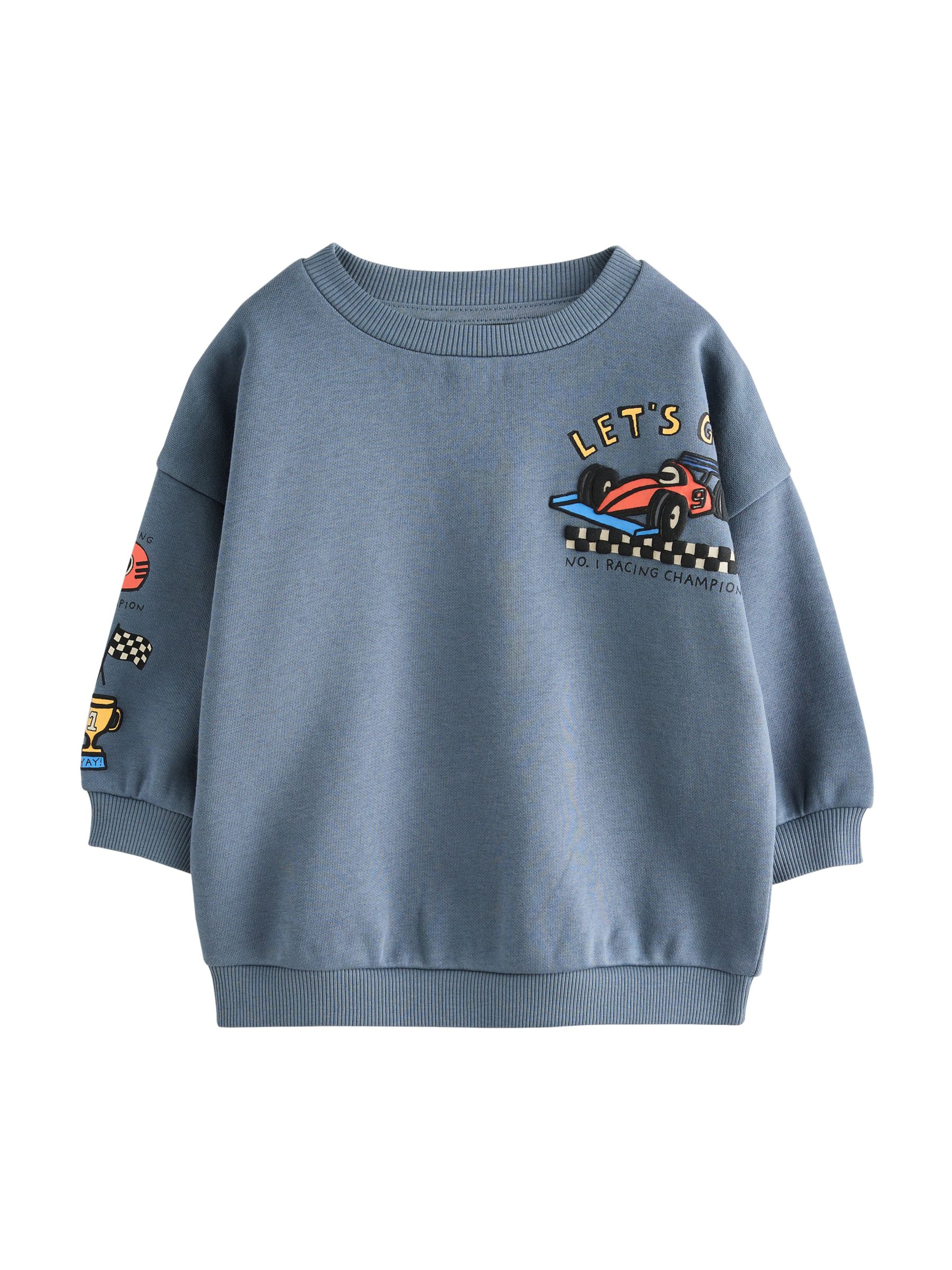Next Sweatshirt in Grijs: voorkant
