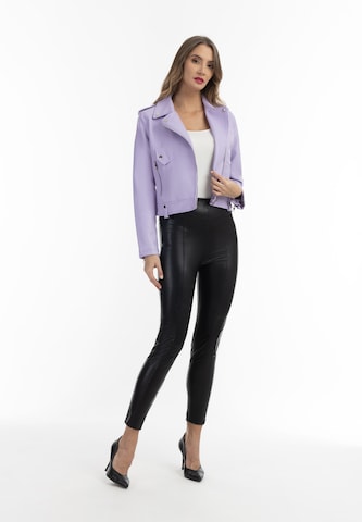 faina Between-season jacket in Purple