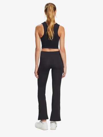 ESPRIT Skinny Sporthose in Schwarz