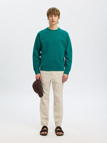 SELECTED Sweatshirt i grøn