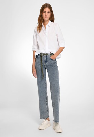 DAY.LIKE Wide Leg Jeans in Blau