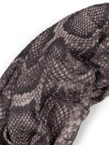 styleBREAKER Schlauchschal 'Loop Schal Glitzer Schlangen Muster'‌ in Braun