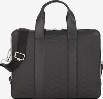 LACOSTE Document Bag 'Chantaco' in Black: front