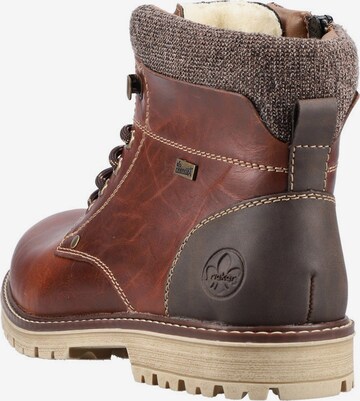 Rieker Lace-Up Boots in Brown