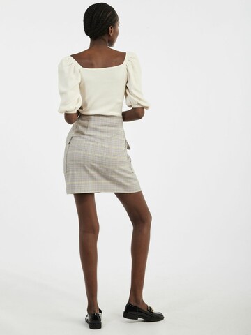 NAF NAF Skirt 'Ritana' in Beige