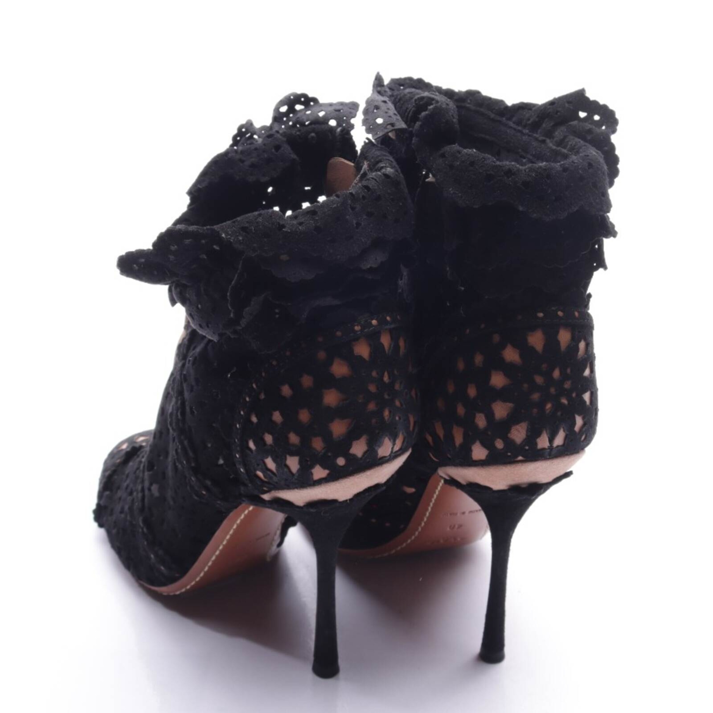 ALAïA Dress Boots in 40 in Brown