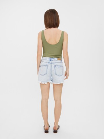 VERO MODA Slimfit Shorts 'CARLA' in Blau