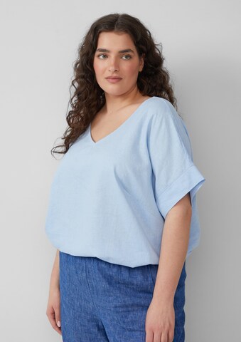 T-shirt s.Oliver en bleu : devant