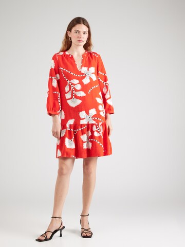 WHITE STUFF Jurk in Oranje: voorkant