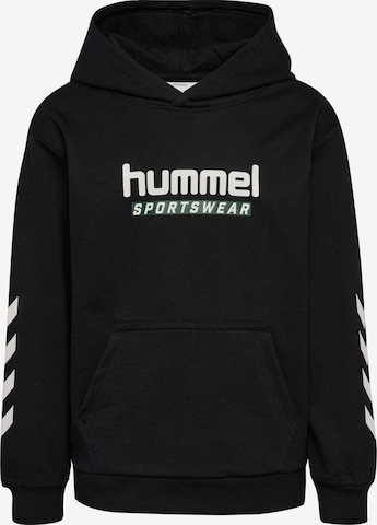 Hummel Sports sweatshirt in Black: front