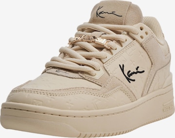 Karl Kani Låg sneaker i beige: framsida