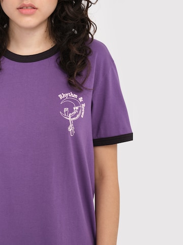 Volcom Shirt 'RINGER' in Purple