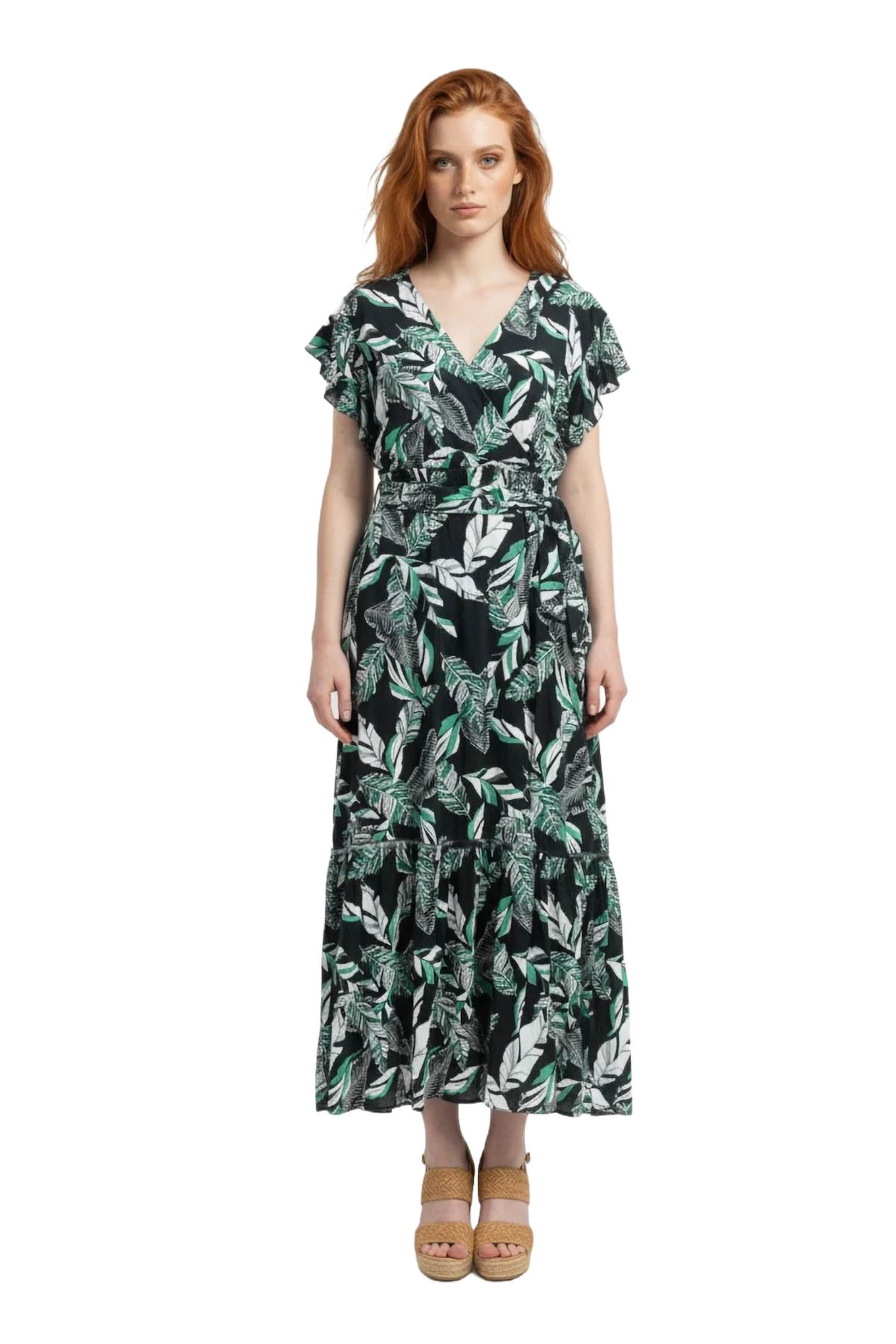 Robe d’été No Matter What en noir : devant