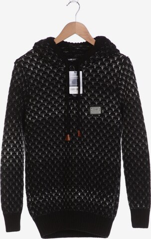 CIPO & BAXX Sweatshirt & Zip-Up Hoodie in S in Black: front