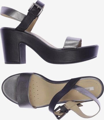 GEOX Sandals & High-Heeled Sandals in 39 in Black: front