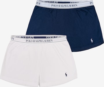 Polo Ralph Lauren Loosefit Shorts ' Polo Essentials ' in Blau: Vorderseite